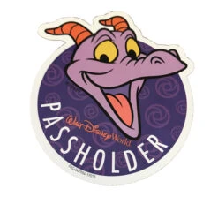 Disney Magnet - Figment - Walt Disney World - Passholder