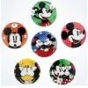 Disney Magnet Set - Mickey And Minnie Buttons - Set Of 6 2 Disney Magnet Set - Mickey And Minnie Buttons - Set Of 6 -Disney Shop 2015 10 13175212