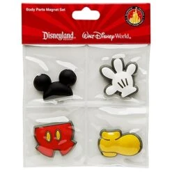 Disney Magnet Set - Best Of Mickey Mouse -- 4-Pc.