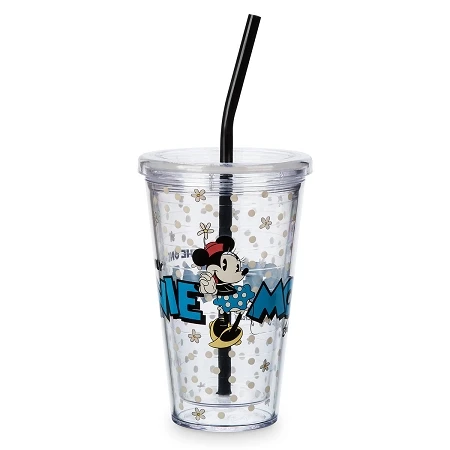 Disney Tumbler With Straw - Minnie Mouse - One And Only 3 Disney Tumbler With Straw - Minnie Mouse - One And Only