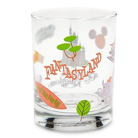 Disney Glass - Walt Disney World Fantasyland By Shag 3 Disney Glass - Walt Disney World Fantasyland By Shag