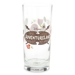 Disney Glass Tumbler - Adventureland - Enchanted Tiki Room - Tall