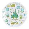 Disney Dessert Plate - Magic Kingdom - Fantasyland Plate - 7''