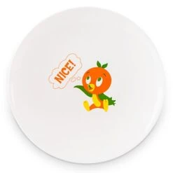 Disney Snack Plate - Orange Bird - Plastic