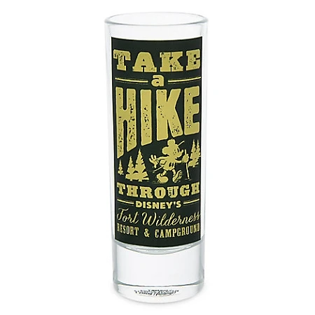 Disney Mini Glass - Fort Wilderness - Take A Hike 3 Disney Mini Glass - Fort Wilderness - Take A Hike