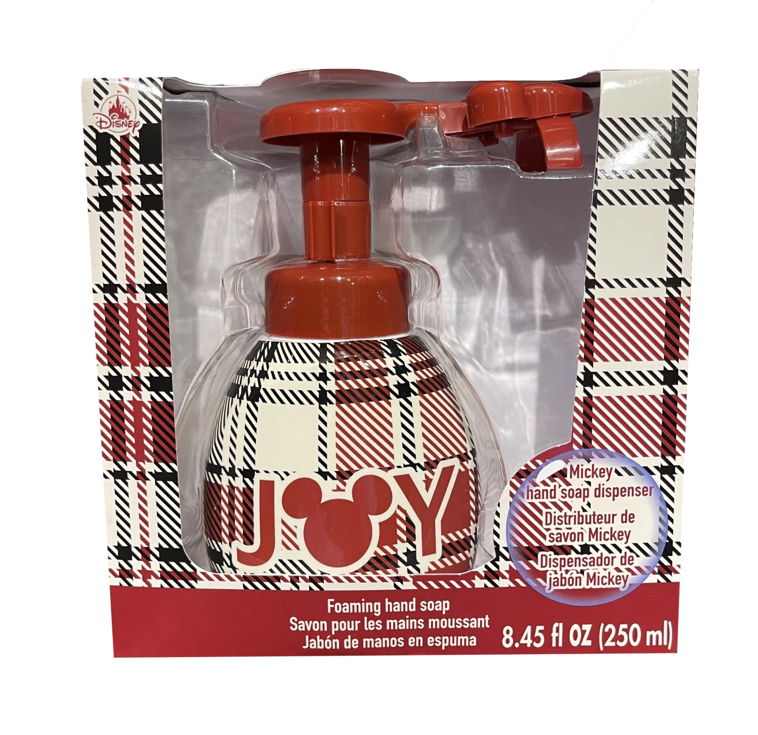 Disney Hand Soap Dispenser - Holidays - Joy 3 Disney Hand Soap Dispenser - Holidays - Joy
