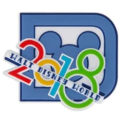 Disney Magnet - Walt Disney World 2018 - Plastic