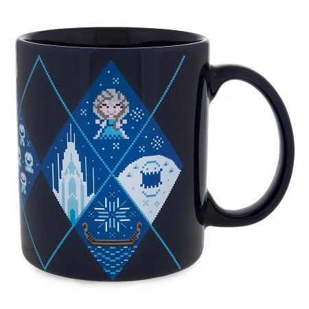Disney Coffee Mug - Frozen Cozy Knit Art 3 Disney Coffee Mug - Frozen Cozy Knit Art