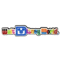 Disney Magnet - Walt Disney World Logo - Colorful