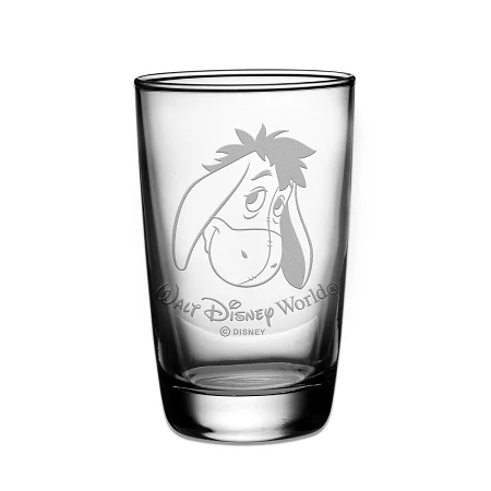 Disney Arribas Juice Glass - Eeyore - Personalizable 3 Disney Arribas Juice Glass - Eeyore - Personalizable