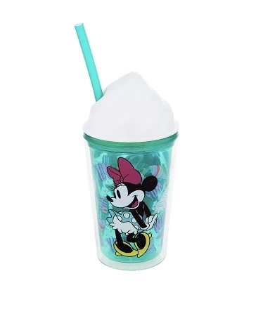 Disney Tumbler With Straw - Mickey And Minnie Mouse 3 Disney Tumbler With Straw - Mickey And Minnie Mouse
