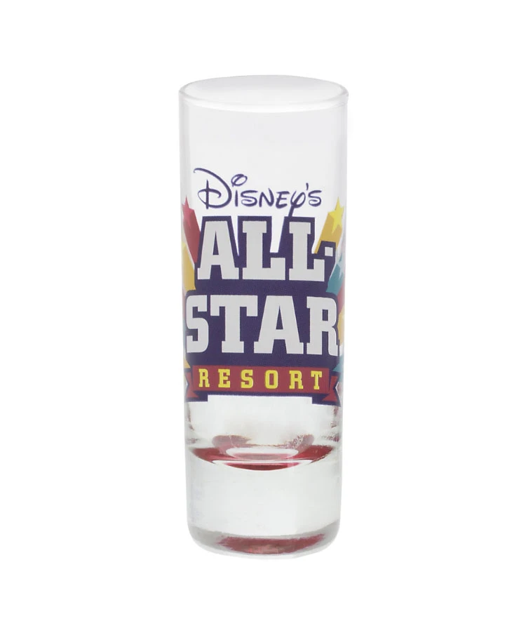 Disney Mini Glass - Disney's All Star Resort 3 Disney Mini Glass - Disney's All Star Resort