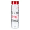 Disney Water Bottle - Be Kind Be Sweet Be Minnie - Glass