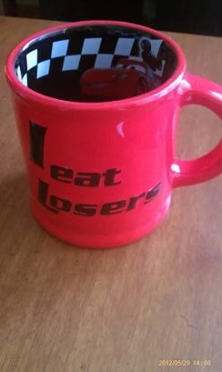 Disney Coffee Mug - Disney Cars - Red