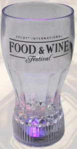 Disney Light Up Tumbler - Epcot Food And Wine Festival - 2012