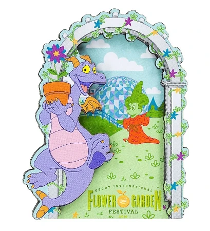 Disney Magnet - 2016 Flower And Garden Festival - Figment 3 Disney Magnet - 2016 Flower And Garden Festival - Figment