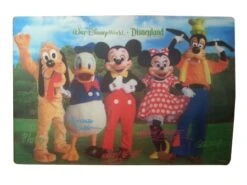 Disney Placemat - Fab 5 Mickey And Pals - Lenticular