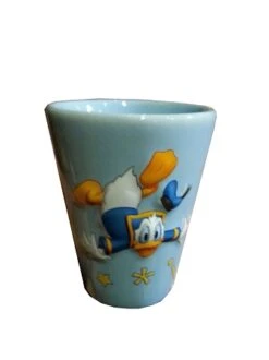 Disney Shot Glass - Donald Duck - The Feathers Are Flyin'