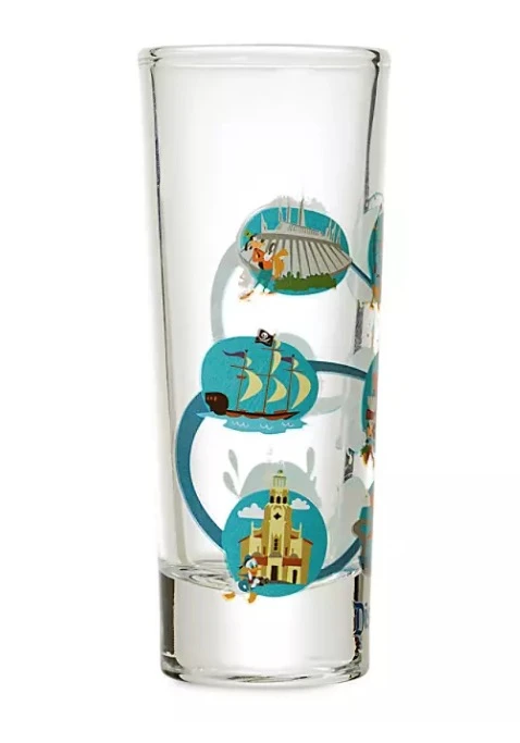 Disney Mini Glass - Mickey Mouse And Friends - Disney Park Life