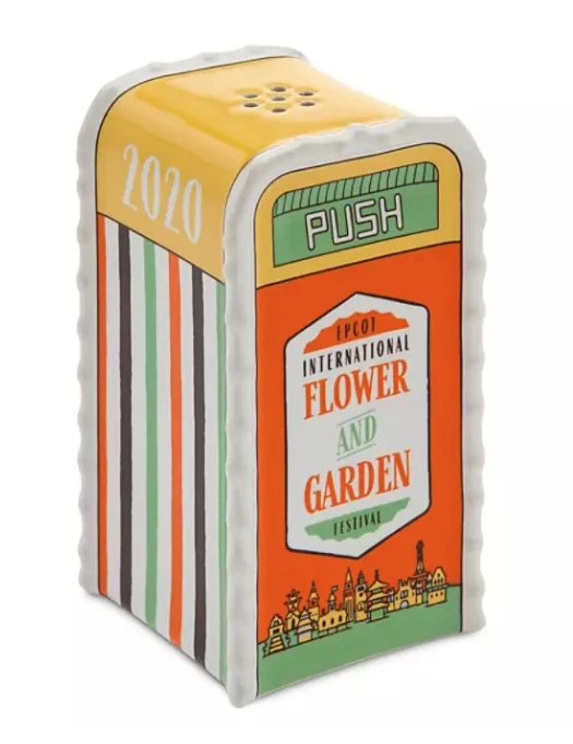 Disney Salt Or Pepper Shaker - Spike Trash Can - 2020 Flower & Garden 3 Disney Salt Or Pepper Shaker - Spike Trash Can - 2020 Flower & Garden