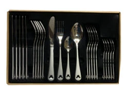 Disney Flatware Set - Mickey Mouse Silhouette - Satin Finished