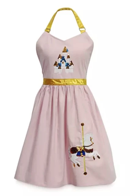 Disney Apron For Adults - Carrousel Horse 3 Disney Apron For Adults - Carrousel Horse