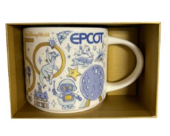 Disney Coffee Mug - Starbucks - 50th Anniversary - Epcot