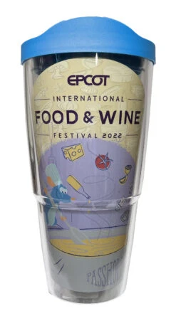Disney Tervis Tumbler - 2022 Epcot Food & Wine Festival - Remy