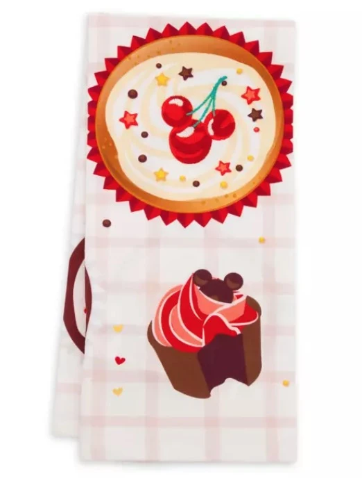 Disney Kitchen Towel - Mickey Mouse Cupcake 3 Disney Kitchen Towel - Mickey Mouse Cupcake