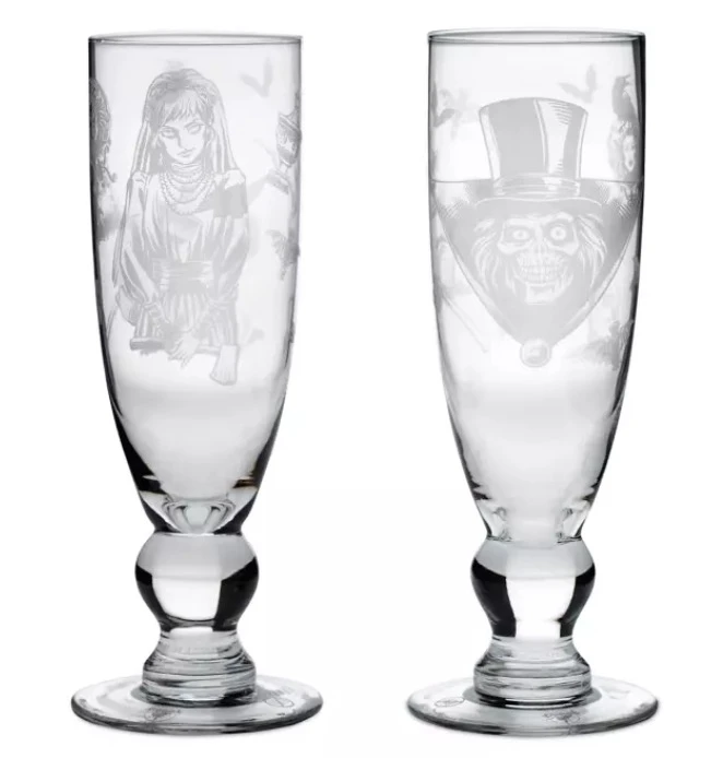 Disney Toasting Flute Set - The Haunted Mansion 3 Disney Toasting Flute Set - The Haunted Mansion