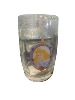 Disney Arribas Juice Glass - Aurora - Jeweled